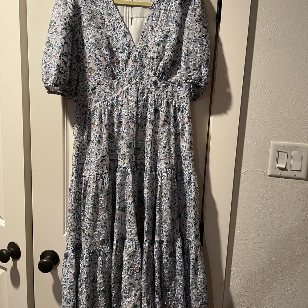 Tory Burch printed lace dress